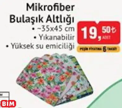 MİKROFİBER BULAŞIK ALTLIĞI MİKROFİBER BULAŞIK ALTLIĞI